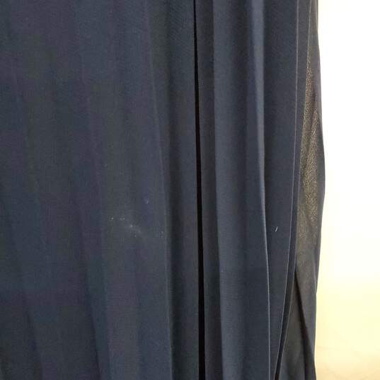 BB Dakota Navy Blue Pleated Lined Sleeveless Dress WM Size XS image number 4