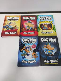 Bundle of 5 Assorted Dog Man Books