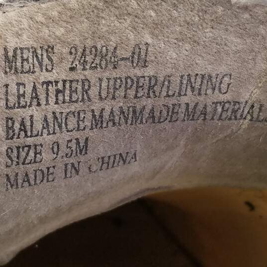 Men's Stacy Adams Hobart Leather Oxfords, Black, Size 9.5 image number 7
