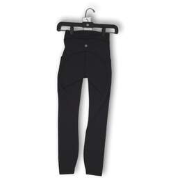 NWT Lululemon Womens Compression Leggings Power Thru High Rise Black Size 0 alternative image