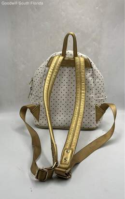 Loungefly Disney Parks Ladies Off White Gold Color Backpack alternative image