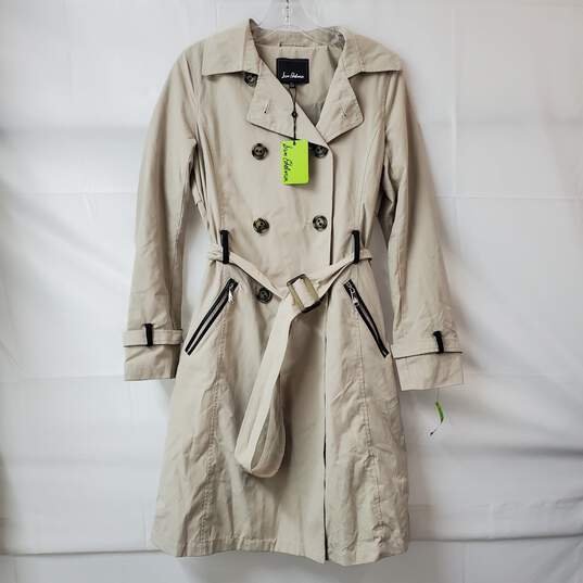 Sam Edelman Women's Long Sleeve Button Trench Coat Jacket Size XS image number 1