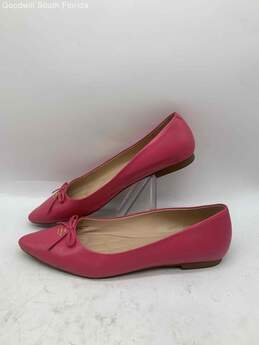 Coach Womens Annabel C2911 Pink Leather Pointed Toe Ballet Flats Size 11