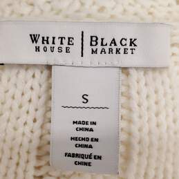 White House Black Market Women Ivory Sweater S