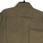 NWT Rock & Republic Mens Khaki Spread Collar Short Sleeve Button-Up Shirt Sz XL image number 4