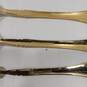 Towle Silversmith Gold Tone 43pc Flatware Set in Wood Case image number 3