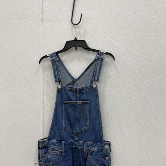 NWT Levis Womens Blue Denim One-Piece Jumpsuit Jean Overalls Size Large image number 3