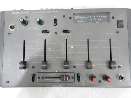 VNTG RadioShack Model SSM-60 Stereo Sound Mixer w/ Power Adapter image number 3