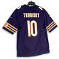Mens Blue Chicago Bears Mitch Trubisky #10 NFL Football Jersey Size Medium image number 2