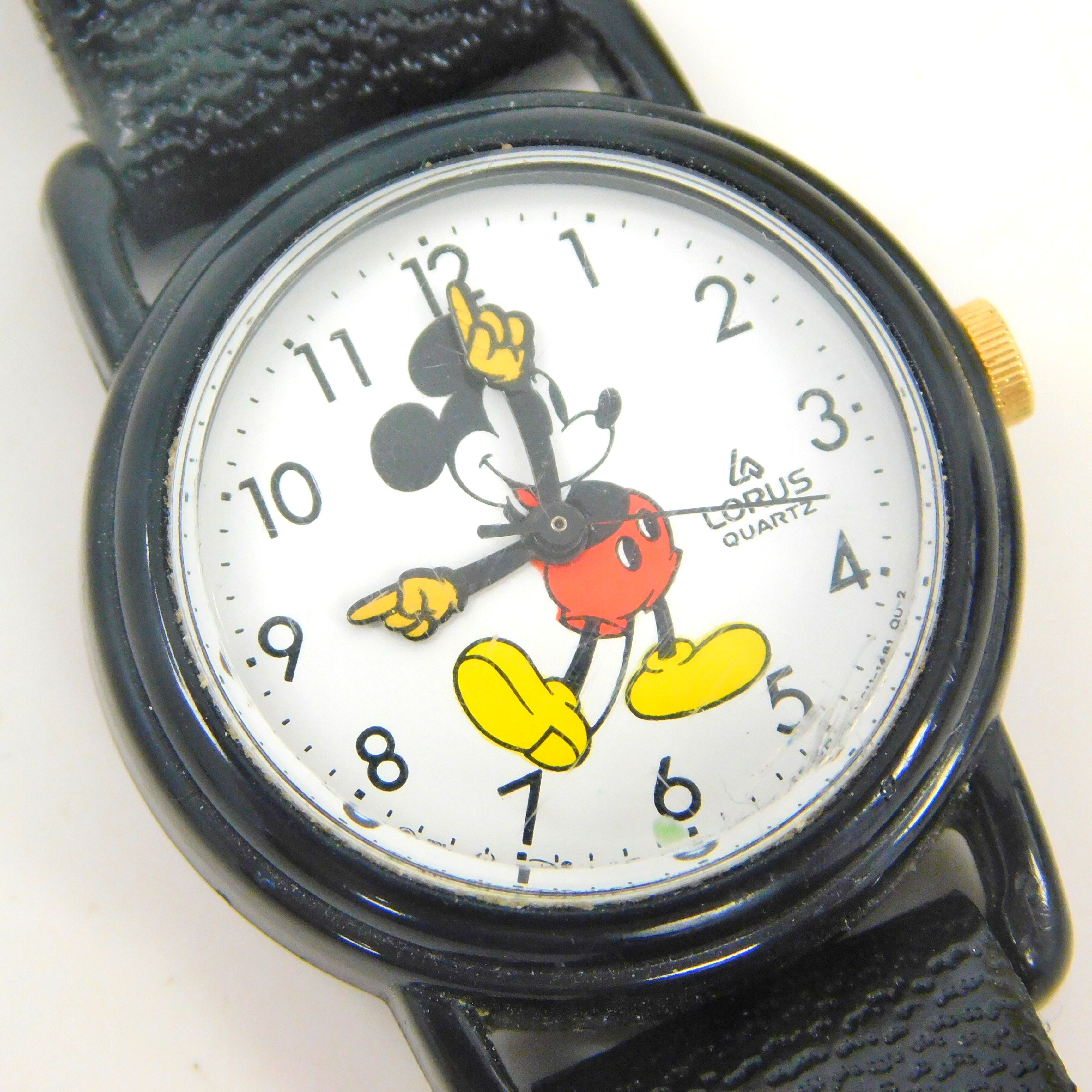 Original Ingersoll Mickey Mouse Watch circa 1933 - Ruby Lane