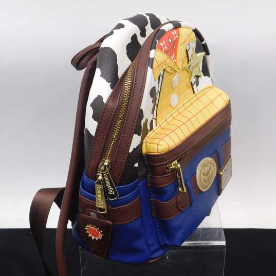 Loungefly Disney Pixar Toy Story Woody Cosplay Backpack image number 2