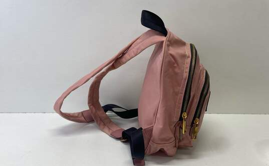 Marc Jacobs Nylon Mini Double Backpack Pink image number 4