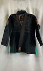 NWT War Tribe Unisex Adult Black Jiu-Jitsu Long Sleeve Open Front Jacket Size C3 image number 1