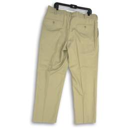 Jos. A. Bank Mens Dress Pants Flat Front Pockets Straight Leg Beige Size 35x29 alternative image