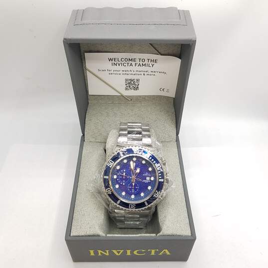Invicta WR 200m Master Of The Ocean Pro Diver's Watch Stainless Steel Watch image number 3
