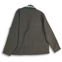 Charles River Mens Black Mock Neck Long Sleeve Full-Zip Jacket Size XXL alternative image