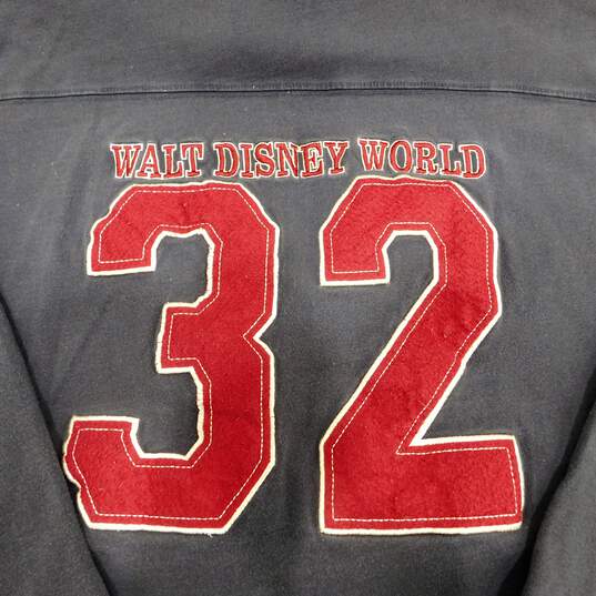 VTG Walt Disney World Pluto Mad Dogs Football Long Sleeve Shirt Men's SZ XL image number 4