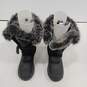 Women's Black Winter Boots Size 9 image number 3