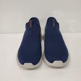 Skechers MN's Wide Width Blue Slip Ins Size 7.5