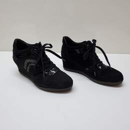 Geox Women's 'Illusion' Shoe Black Sz 37