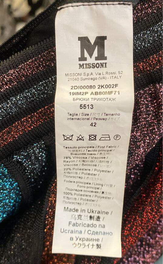 Missoni Multicolor Flare Pant - Size 14 image number 7