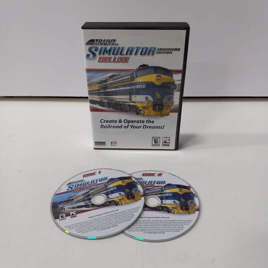 Bundle of 3 Assorted Train Simulator PC Video Games image number 6