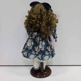 Vintage Geppetto Percaline Doll w/Stand alternative image