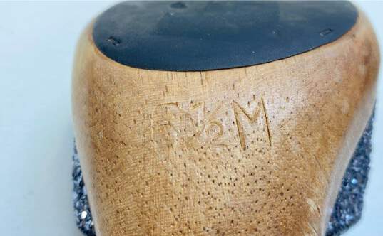 Michael Kors Sequin Strap Wooden Heel Pumps Silver 6.5 image number 7