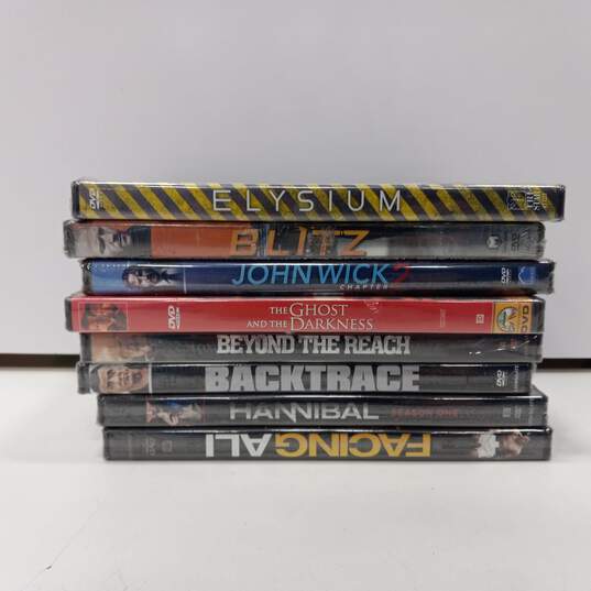 Bundle of 8 Action movie DVDs image number 1