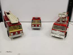 Bundle of Assorted Toy Fire Trucks