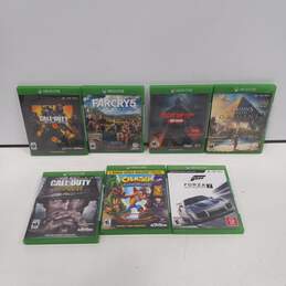 Bundle of 7 Assorted Xbox One Video Games