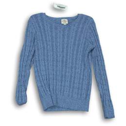 St Johns Bay Womens Sweater Blue Size L