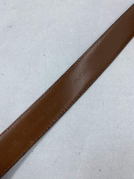 Authentic Christian Dior Black Belt - Size One Size image number 4