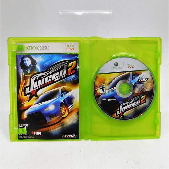 Juiced 2 Hot Import Nights Microsoft Xbox 360 CIB image number 3