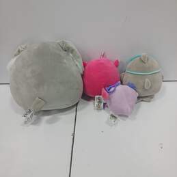 Bundle of 4 Tiny Squishmallows Stuffed Animals/Keychains alternative image