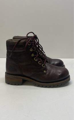 Catepillar Women's Brown Leather Work Boots Sz. 6.5
