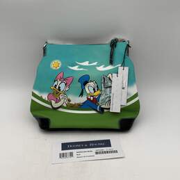 NWT Dooney & Bourke Womens Multicolor Leather Mickey Mouse Shoulder Bag Purse alternative image