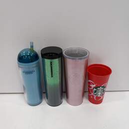 Bundle of 4 Assorted Starbucks Cups