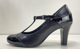 Giani Bernini T Strap Mary Jane Heels Black 5.5 alternative image