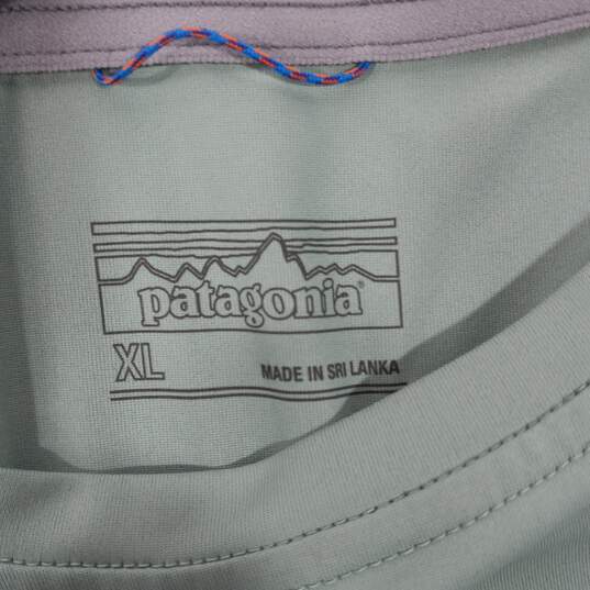 Patagonia Men's Green Capilene Cool LS Light Weight Activewear Fishing Shirt XL image number 3