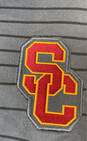 NWT Nike Mens Gray Dri Fit USC Trojans On Field Football Polo Shirt Size X-Large image number 3