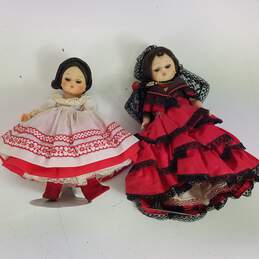 Madame Alexander Lot of 8 Vintage Show Case Dolls  Rare/ HTF alternative image