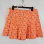 Another Girl Orange Mini Skirt SZ L USA 8 NWT image number 7