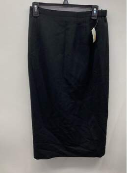 Talbots Women Black Pencil Skirt Sz 10 NWT