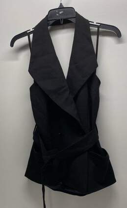 Hutch Anthropologie Black Halter Vest - Size Small