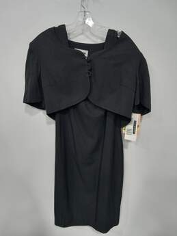 Dani Max Women's Black Dress with Jacket Size 14