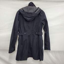 NWT The North Face WM's Lightweight Adjustable Black Soft Shell Hooded Rain Jacket Size XS alternative image
