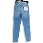 NWT Good American Womens Blue Denim Extra Stretch Skinny Leg Jeans Size 8/29 image number 2