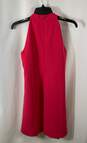 Vince Camuto Womens Pink Sleeveless Halter Neck Back Zipper Mini Dress Size 4 image number 2