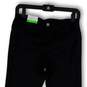 Womens Black Elastic Waist Pull-On Stretch Compression Leggings Size M image number 3
